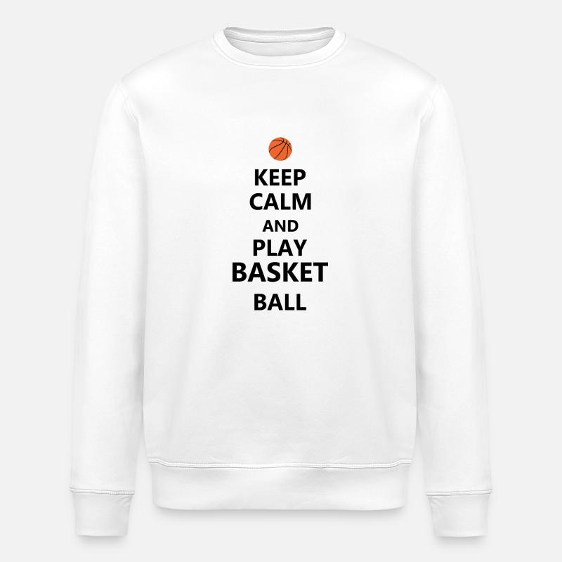 Basketball - Stanley/Stella Unisex Bio-Sweatshirt ROLLER - Weiß