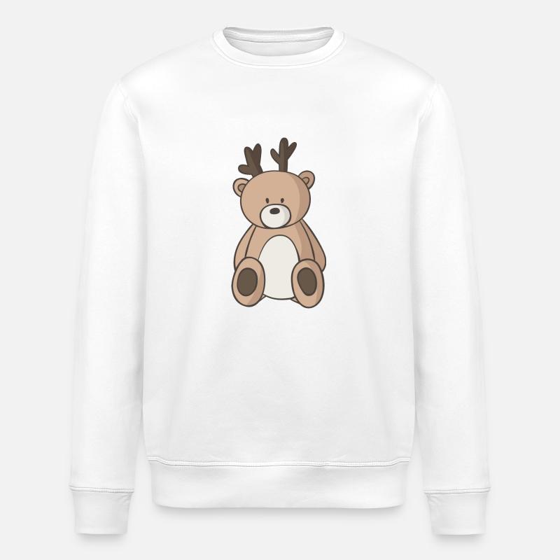 Weihnachten - Stanley/Stella Unisex Bio-Sweatshirt ROLLER - Weiß