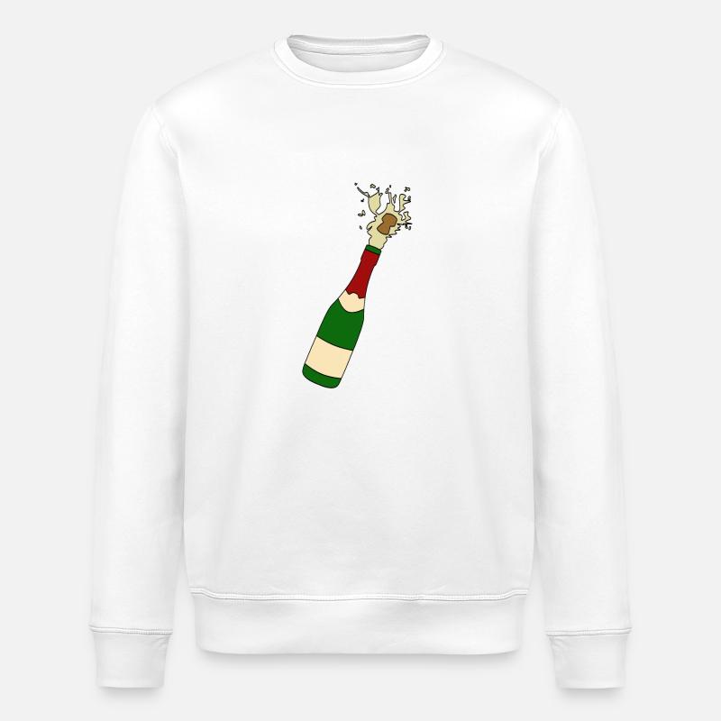 bouteille de - Sweat bio ROLLER Stanley/Stella Unisexe - blanc