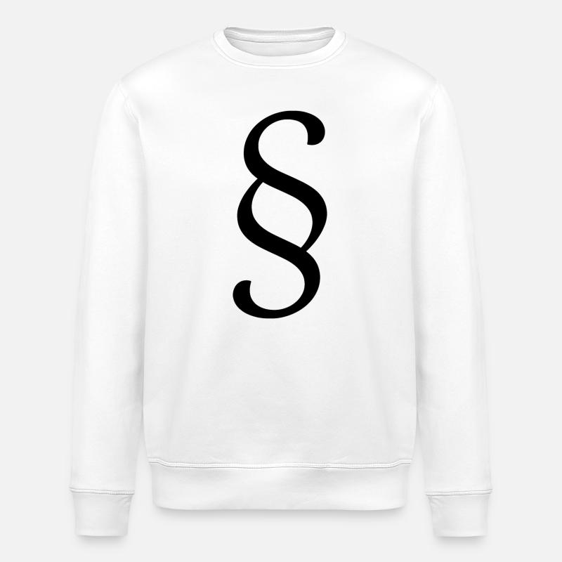 Droit Avocat Paragraphe Avocat Cour Droit - Sweat bio ROLLER Stanley/Stella Unisexe - blanc