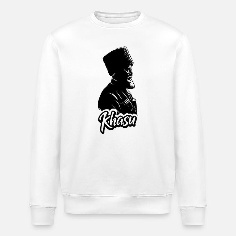 Khasu - Stanley/Stella ROLLER Unisex Organic Sweatshirt - white