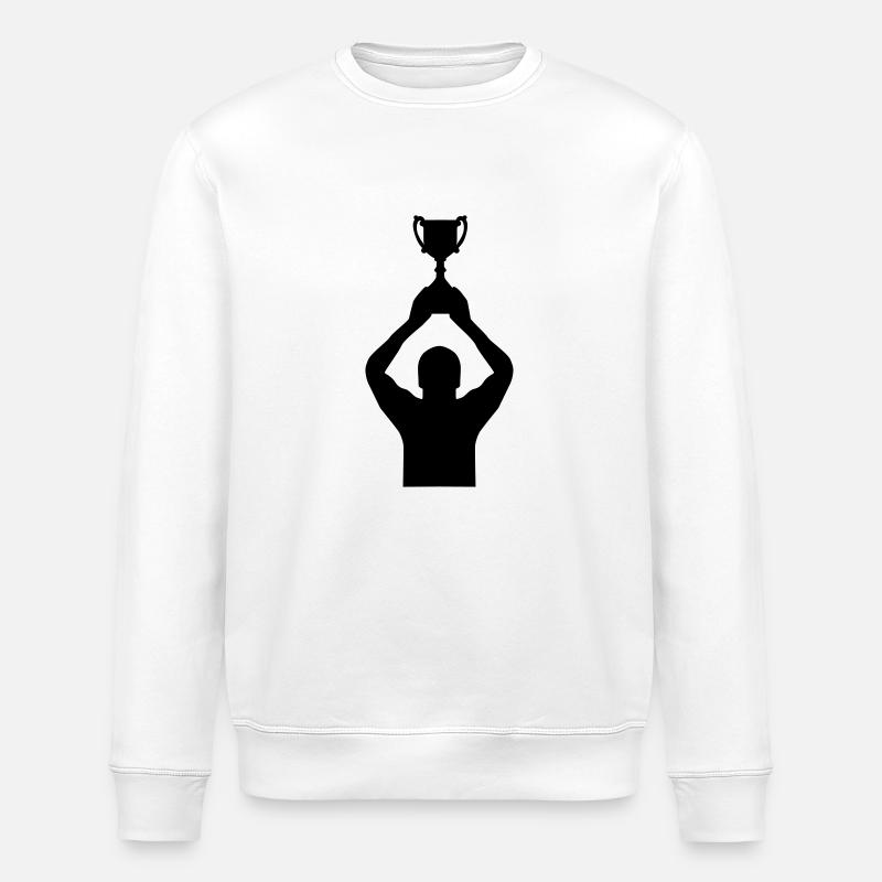 Pokal - Stanley/Stella Unisex Bio-Sweatshirt ROLLER - Weiß