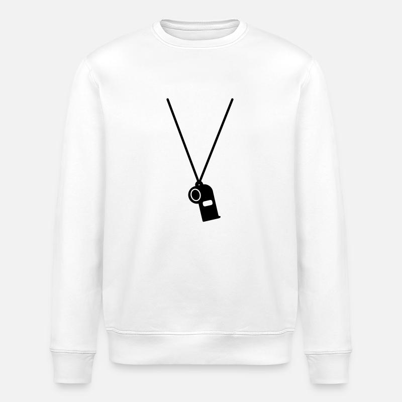 Schiedsrichter - Stanley/Stella Unisex Bio-Sweatshirt ROLLER - Weiß