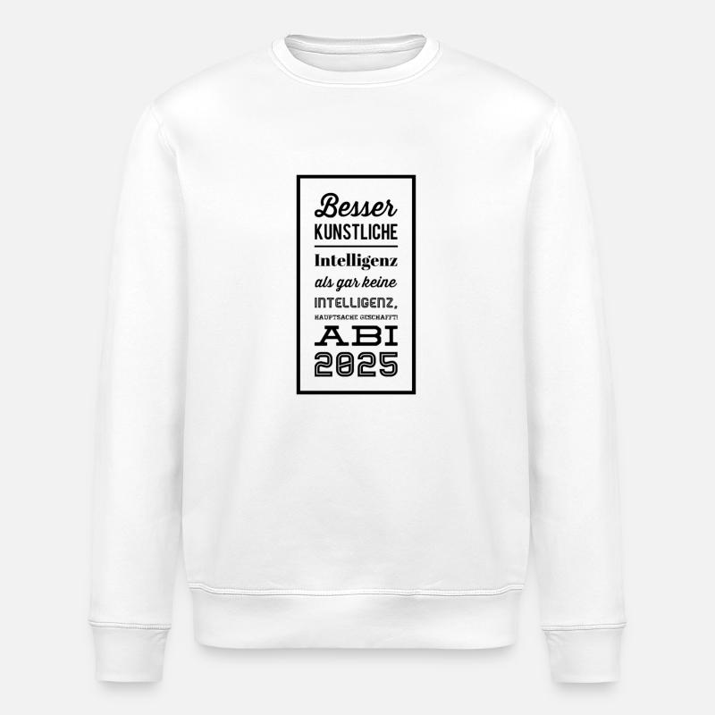 Abschluss - Stanley/Stella Unisex Bio-Sweatshirt ROLLER - Weiß