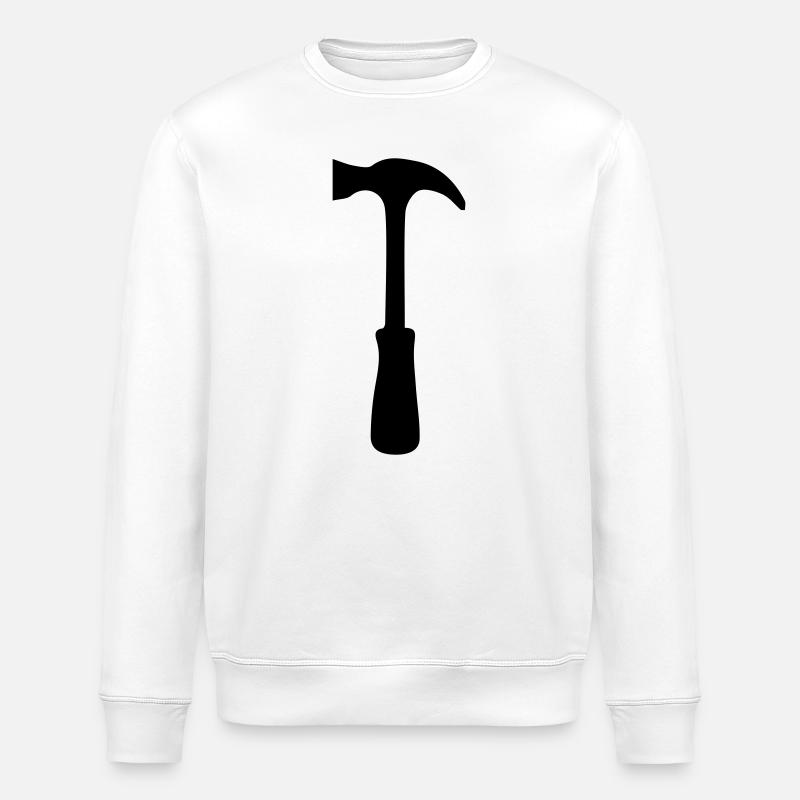 Marteau - Sweat bio ROLLER Stanley/Stella Unisexe - blanc