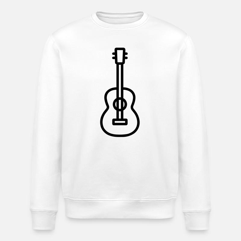 GUITAR - Sweat bio ROLLER Stanley/Stella Unisexe - blanc