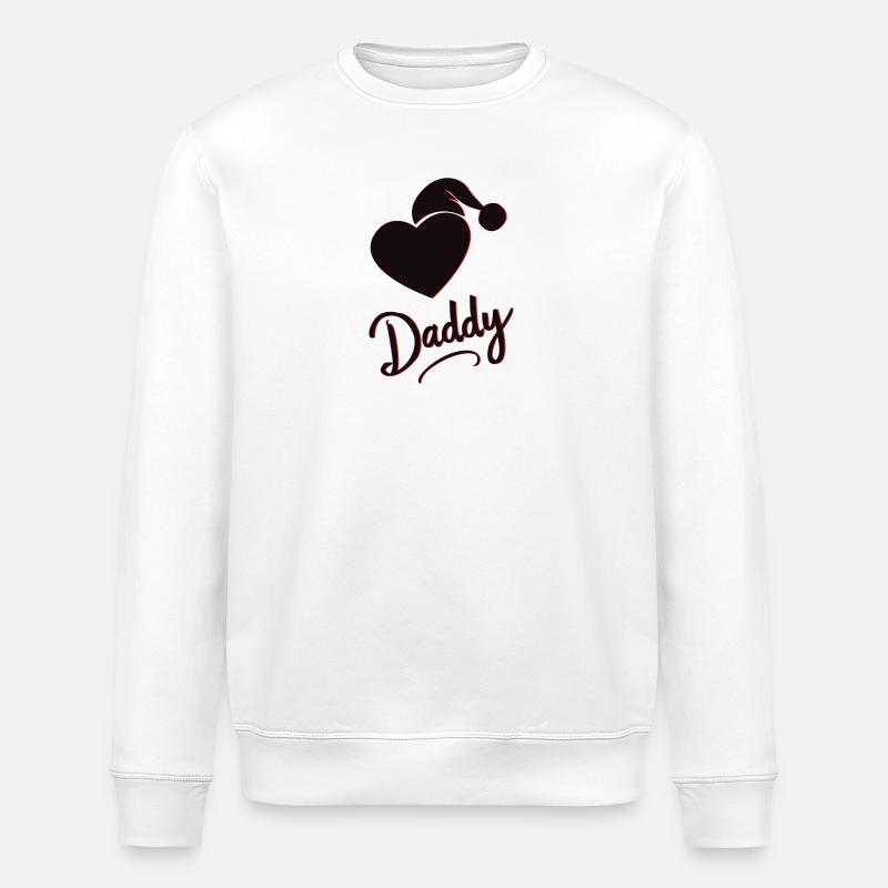 Warm Daddy - Stanley/Stella ROLLER Unisex Organic Sweatshirt - white
