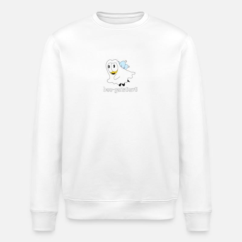 bee geistert - Stanley/Stella Unisex Bio-Sweatshirt ROLLER - Weiß
