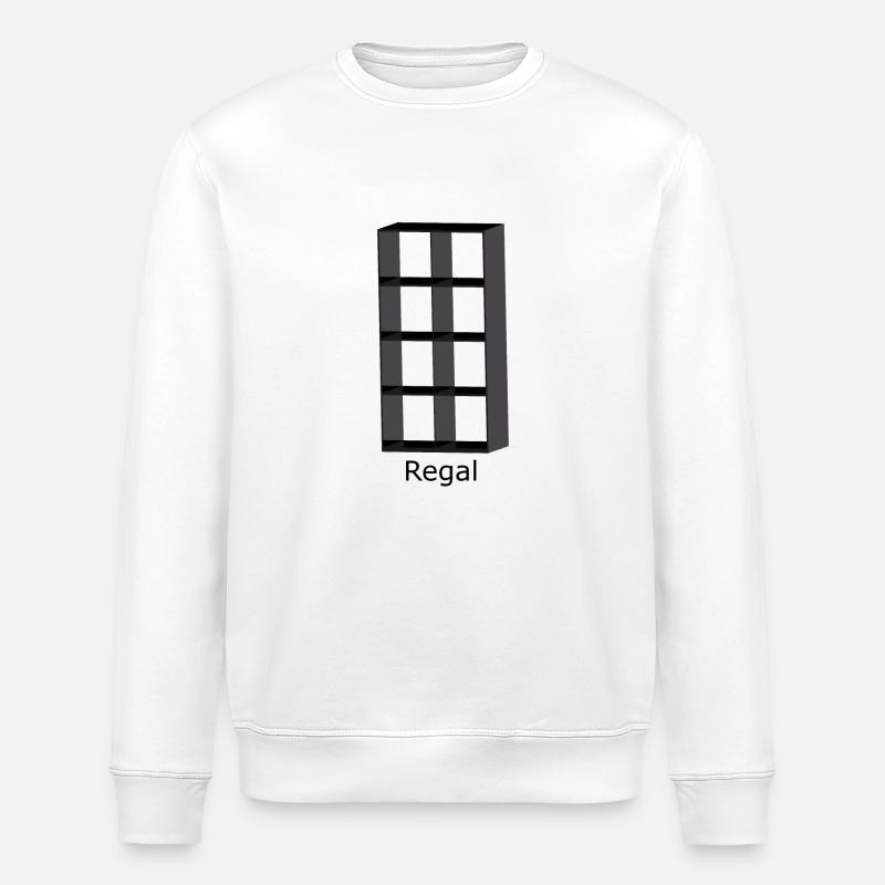 shelf - Stanley/Stella ROLLER Unisex Organic Sweatshirt - white