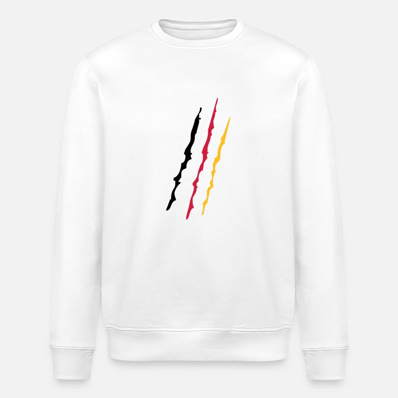 Germany - Stanley/Stella ROLLER Unisex Organic Sweatshirt - white