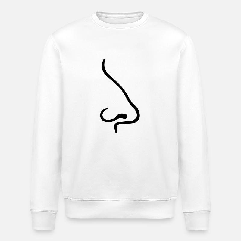 Nez - Sweat bio ROLLER Stanley/Stella Unisexe - blanc