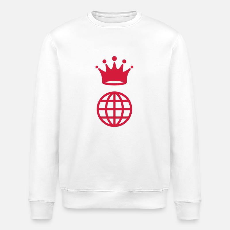 Webmaster Internet Web Geek Website - Stanley/Stella ROLLER Unisex Organic Sweatshirt - white