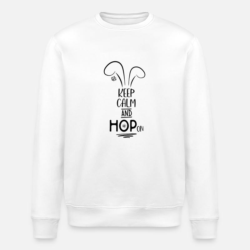 Ostern - Stanley/Stella Unisex Bio-Sweatshirt ROLLER - Weiß