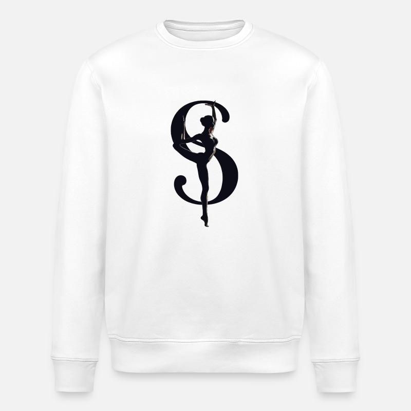 S anmutig - Stanley/Stella Unisex Bio-Sweatshirt ROLLER - Weiß