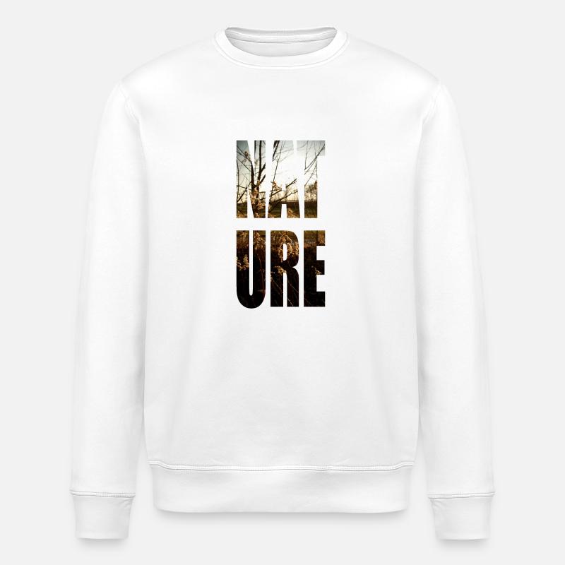 nature n ° 2 - Sweat bio ROLLER Stanley/Stella Unisexe - blanc