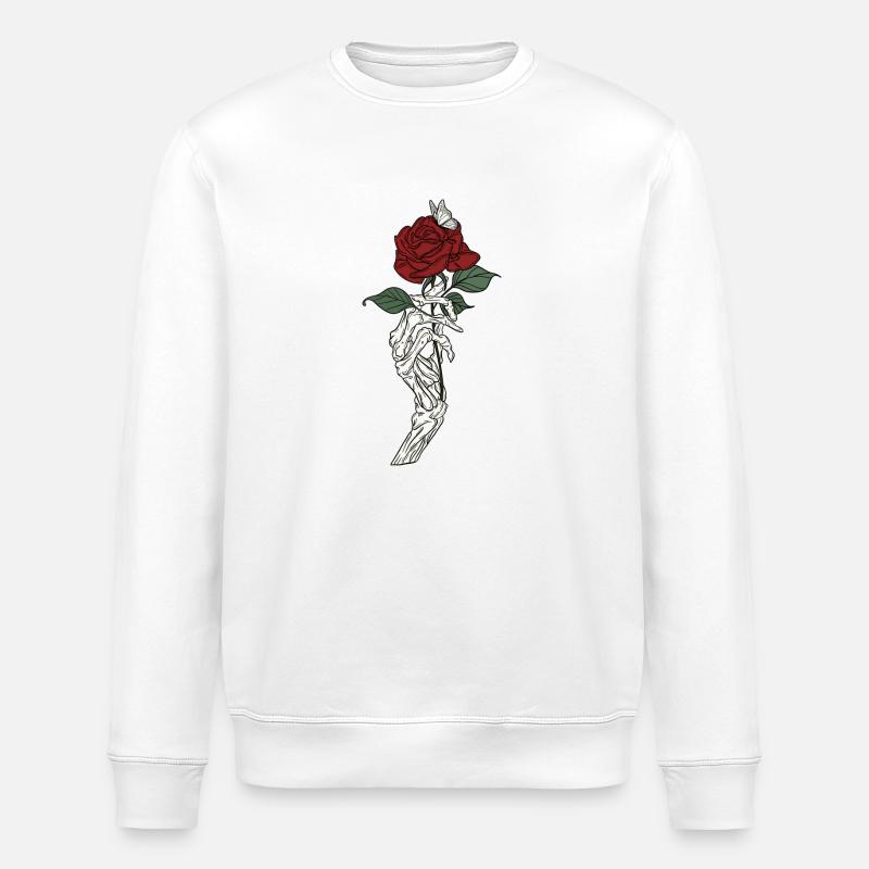 Made in Hell - Stanley/Stella Unisex Bio-Sweatshirt ROLLER - Weiß