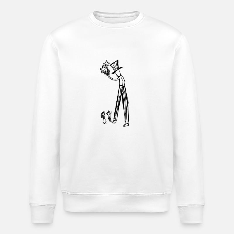 giant - Stanley/Stella Unisex Bio-Sweatshirt ROLLER - Weiß