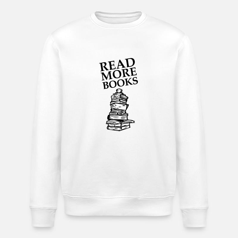 Read More Books - Sweat bio ROLLER Stanley/Stella Unisexe - blanc