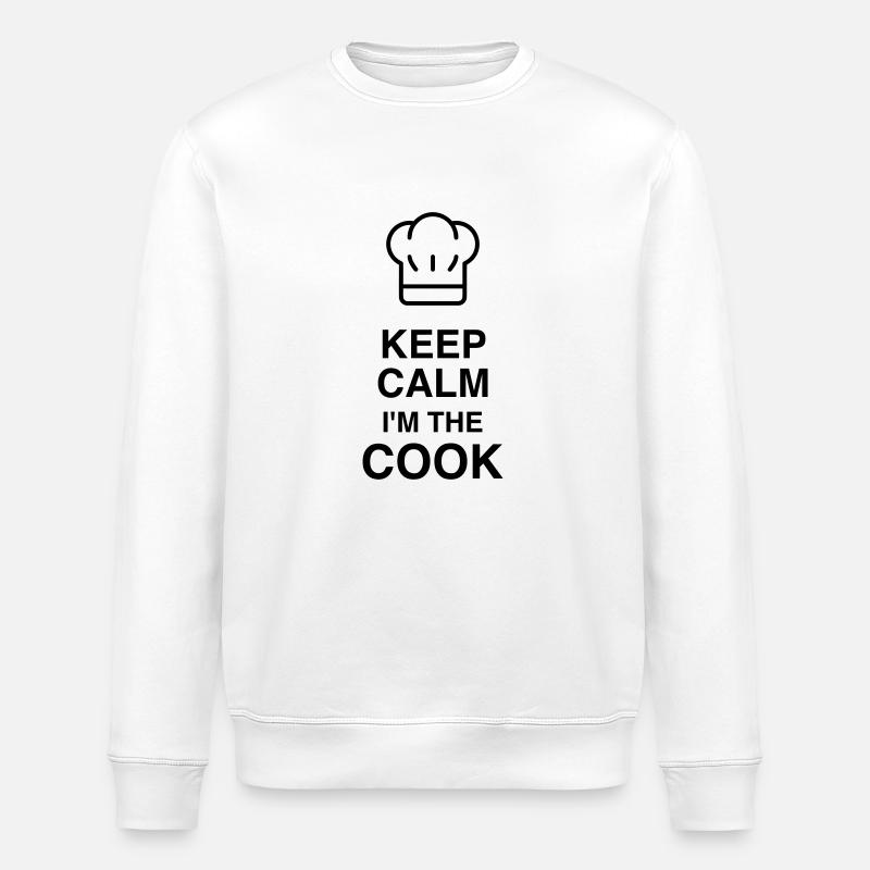 Koch / Kochen / Cooking / Chef - Stanley/Stella Unisex Bio-Sweatshirt ROLLER - Weiß