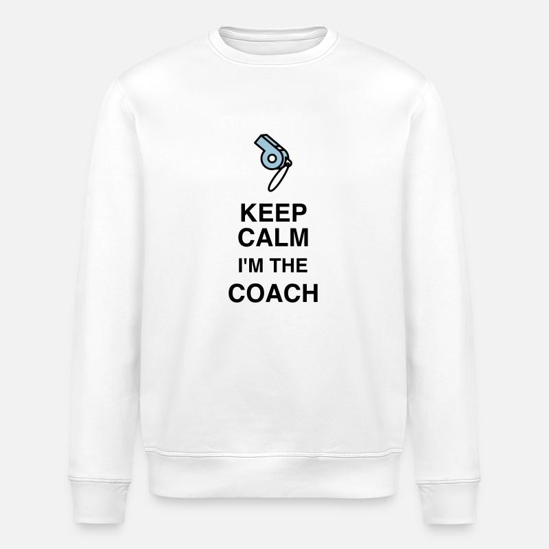 Coach / Coaching / Trainer / Sport - Stanley/Stella Unisex Bio-Sweatshirt ROLLER - Weiß