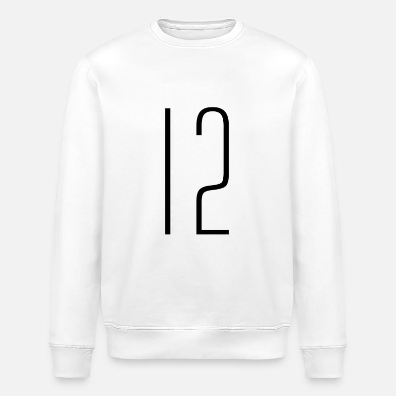 12 - Stanley/Stella Unisex Bio-Sweatshirt ROLLER - Weiß