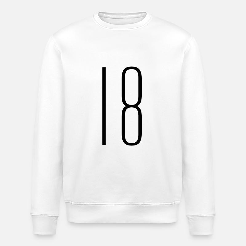 18 - Stanley/Stella Unisex Bio-Sweatshirt ROLLER - Weiß