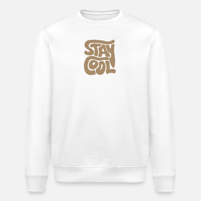 Stay Cool - Stanley/Stella Unisex Bio-Sweatshirt ROLLER - Weiß