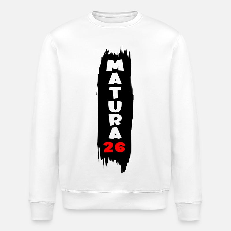 Matura Autriche 2026 - Sweat bio ROLLER Stanley/Stella Unisexe - blanc