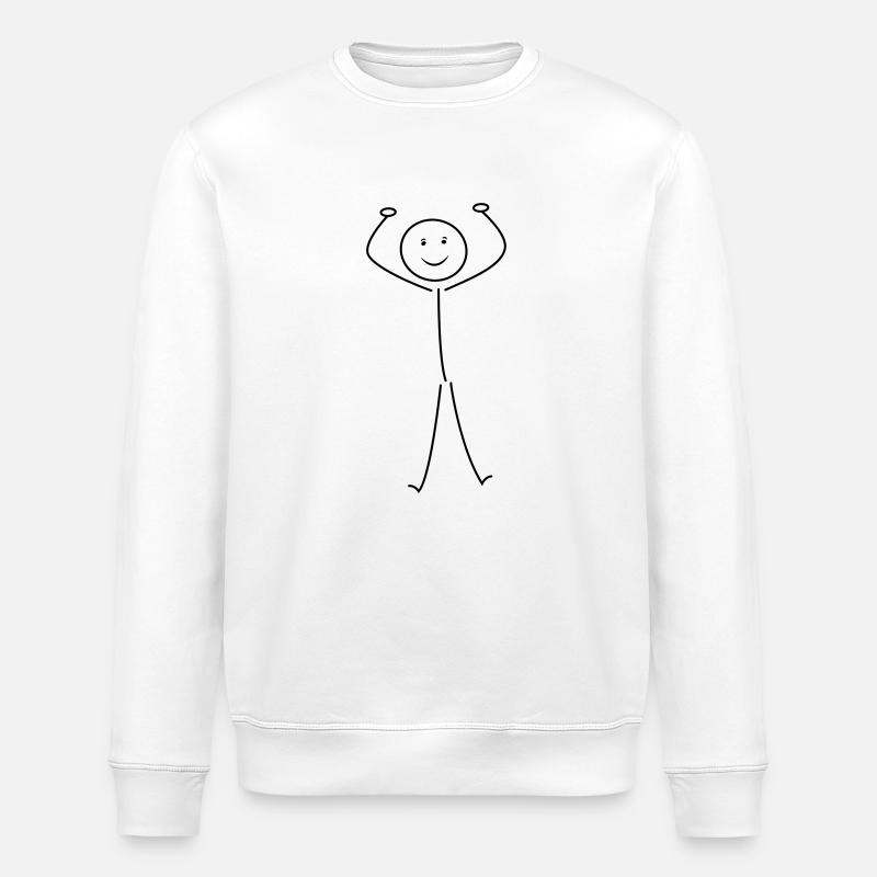 Strichmann - Sweat bio ROLLER Stanley/Stella Unisexe - blanc