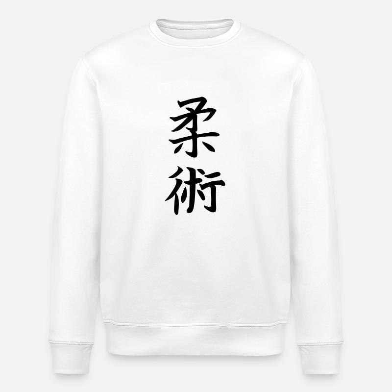 Jiu Jitsu - Stanley/Stella Unisex Bio-Sweatshirt ROLLER - Weiß