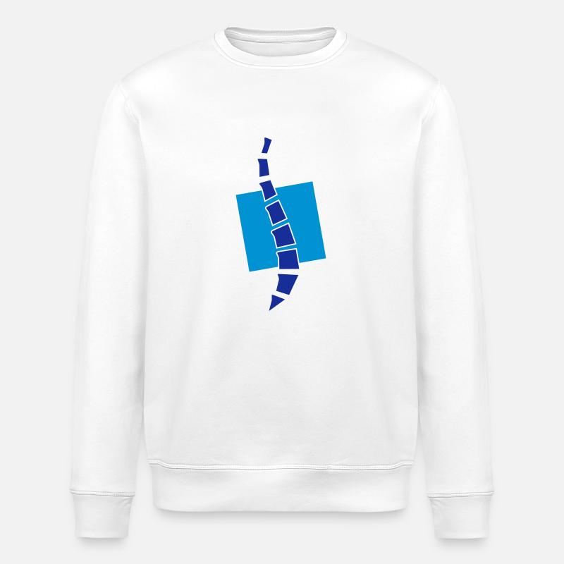 Physio 12 Logo - Stanley/Stella Unisex Bio-Sweatshirt ROLLER - Weiß
