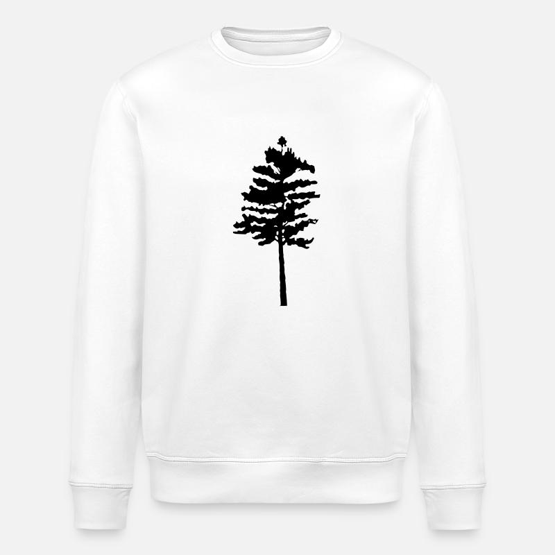 A tree - Stanley/Stella ROLLER Unisex Organic Sweatshirt - white