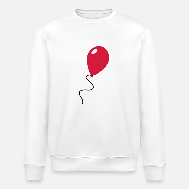 Ballon / Balloon - Stanley/Stella Unisex Bio-Sweatshirt ROLLER - Weiß