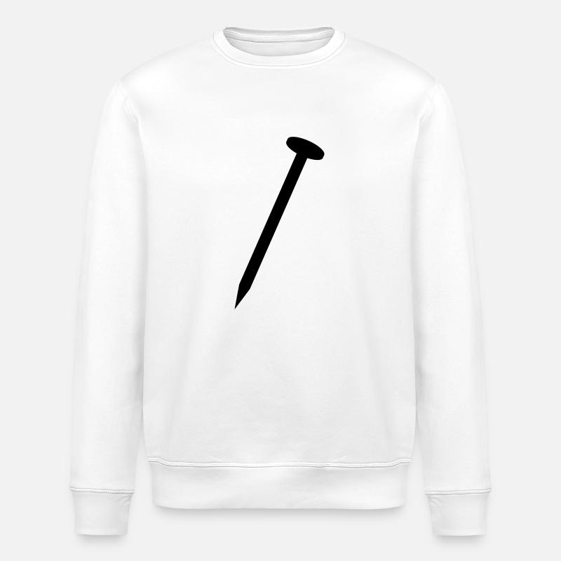 Nail - Stanley/Stella Unisex Bio-Sweatshirt ROLLER - Weiß
