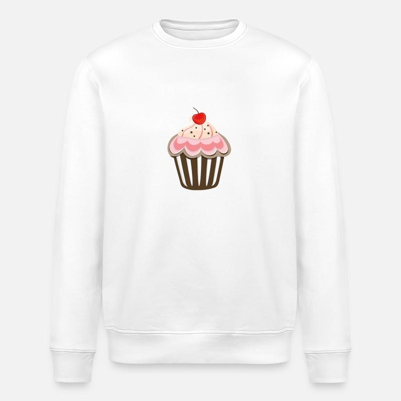 Cupcake - Stanley/Stella Unisex Bio-Sweatshirt ROLLER - Weiß