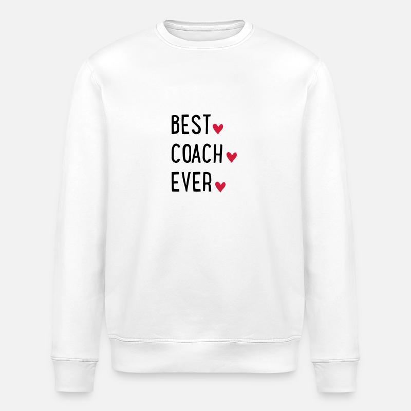 Coach - Stanley/Stella Unisex Bio-Sweatshirt ROLLER - Weiß