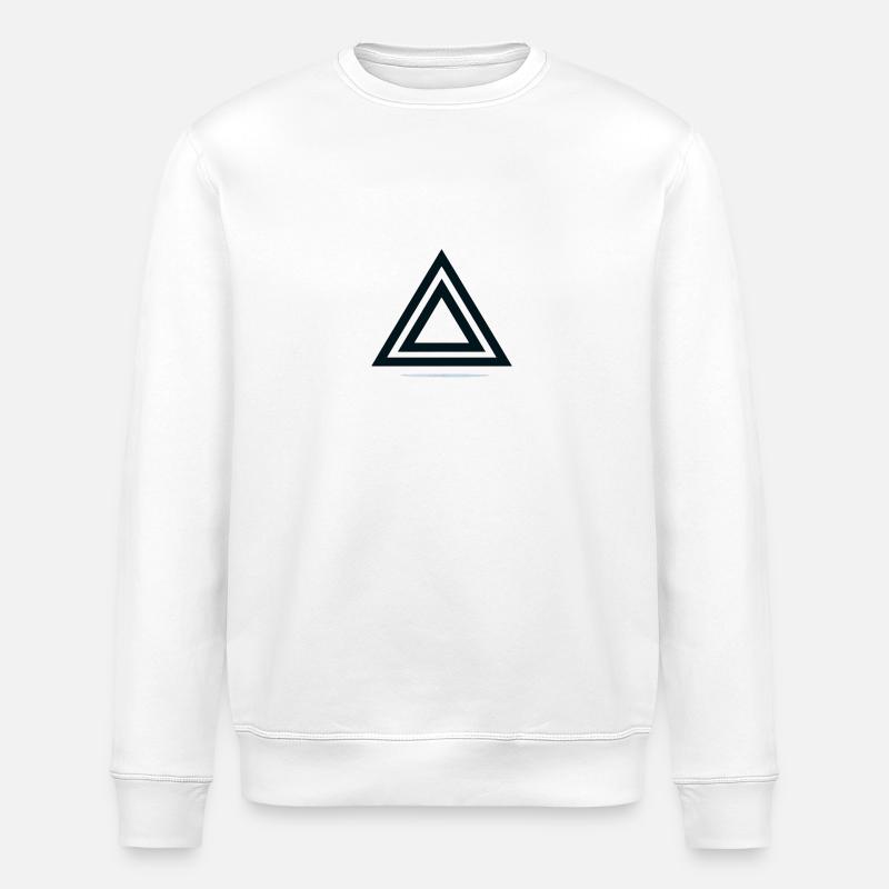 Double Pyramid - Stanley/Stella Unisex Bio-Sweatshirt ROLLER - Weiß