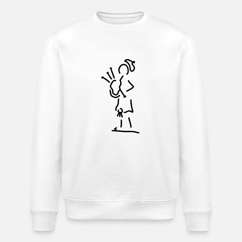 schotte aus schottland - Stanley/Stella Unisex Bio-Sweatshirt ROLLER - Weiß