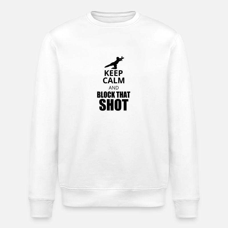 Floorball - Stanley/Stella Unisex Bio-Sweatshirt ROLLER - Weiß