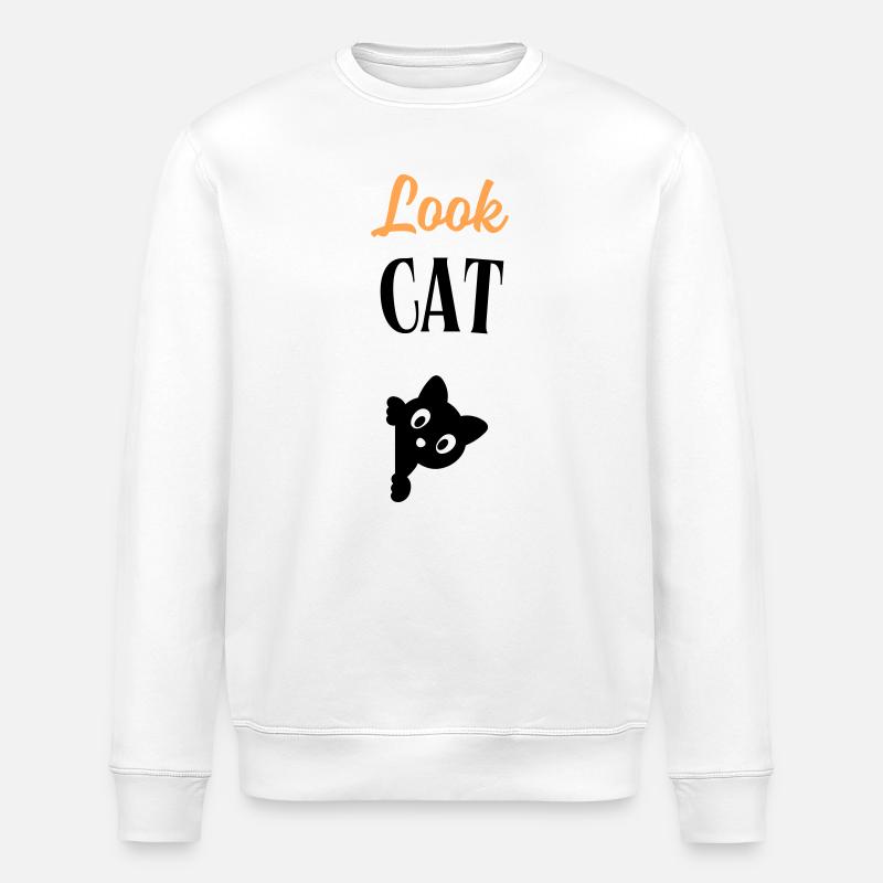 Look Cat - Sweat bio ROLLER Stanley/Stella Unisexe - blanc