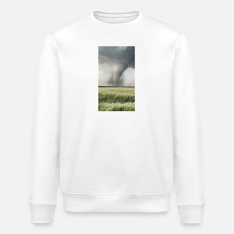 Tornado - Stanley/Stella Unisex Bio-Sweatshirt ROLLER - Weiß