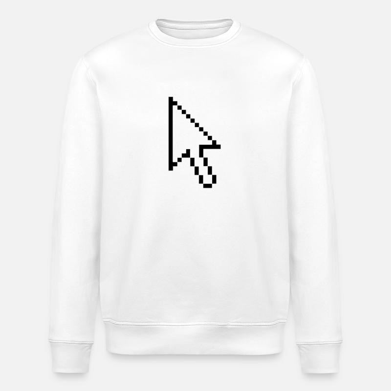 Souris - Sweat bio ROLLER Stanley/Stella Unisexe - blanc