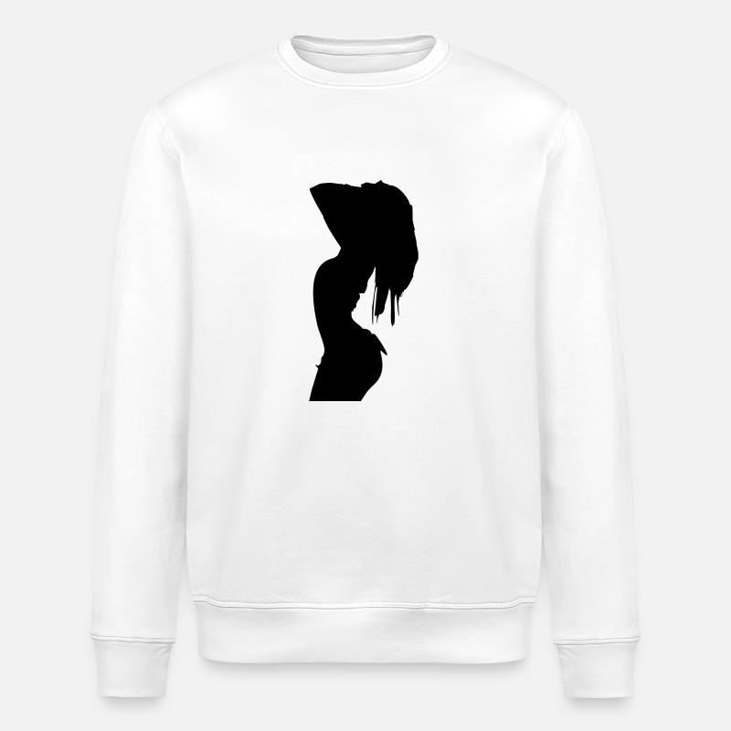 sexy Girl - Stanley/Stella Unisex Bio-Sweatshirt ROLLER - Weiß