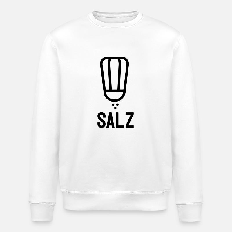 Salz - Stanley/Stella Unisex Bio-Sweatshirt ROLLER - Weiß