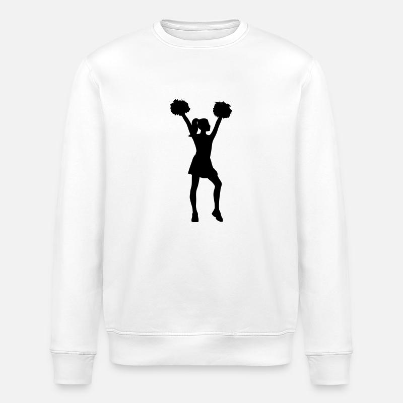 Cheerleader - Stanley/Stella Unisex Bio-Sweatshirt ROLLER - Weiß
