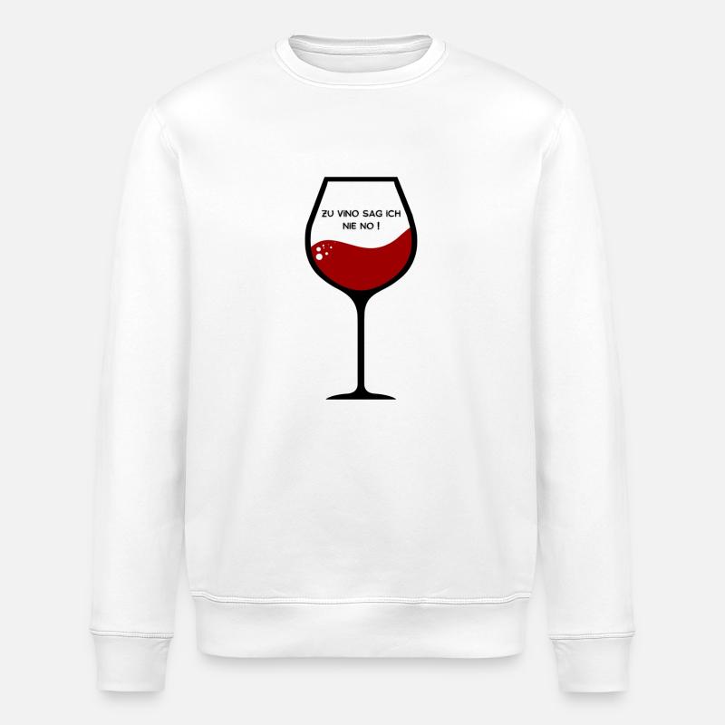 Wein - Stanley/Stella Unisex Bio-Sweatshirt ROLLER - Weiß