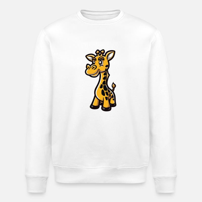 girafe - Sweat bio ROLLER Stanley/Stella Unisexe - blanc