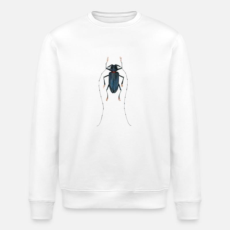 Beetle - Stanley/Stella ROLLER Unisex Organic Sweatshirt - white