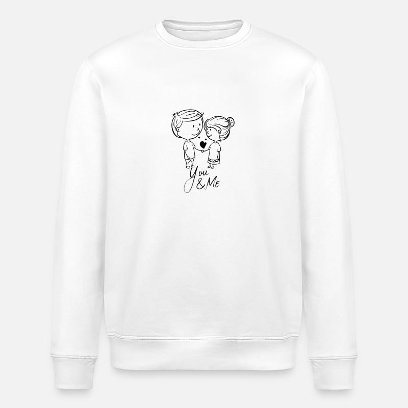 Endless Love - Stanley/Stella Unisex Bio-Sweatshirt ROLLER - Weiß