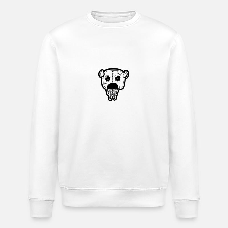 devul - Stanley/Stella ROLLER Unisex Organic Sweatshirt - white